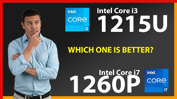 INTEL Core i3 1215U vs INTEL Core i7 1260P Technical Comparison