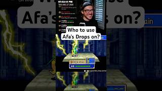 Deciding who to use Afa’s Drops on #fireemblem #fireemblemgba