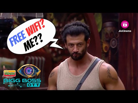 😲 Jad Hadid नाराज़, Abhishek ने उन्हें 'Free Wifi' कहा!! 😠🌐 | Bigg Boss OTT 2