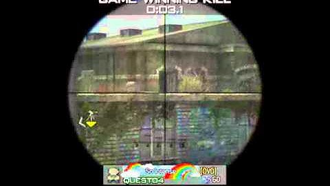 QUEST04 - MW3 Sweet Headshot Longshot Final Kill On Fallen (My 1000th Sniper Kill)