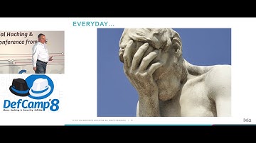 DefCamp 2017 - Wisdom and Life Lessons Learned in the Business of Cyber security