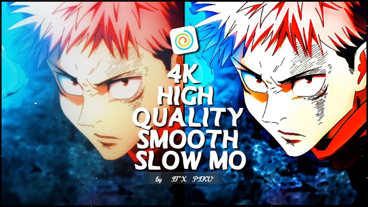 Slow Motion Anime Mix Edit Slowed Piku - YouTube
