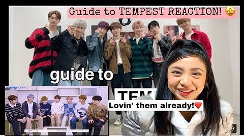 GUIDE TO TEMPEST by frostyhanbin REACTION! lovin’ these boys! ❤️