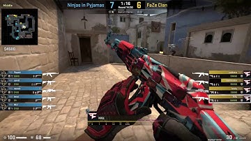 CS:GO POV Demo FaZe NiKo (38/33) vs NiP (de_mirage)