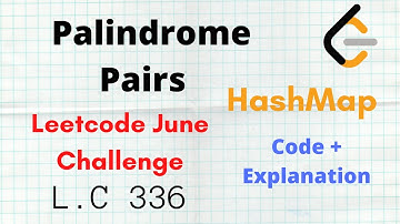 Palindrome Pairs | Leetcode June Challenge | Leetcode 336 | C++ | Code + Approach | Hindi