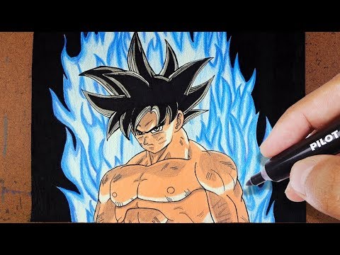 Como Desenhar Goku nível Instinto Superior #DragonBallZ #Dragon_Ball_Super  #Dragon_Ball_Z #C…