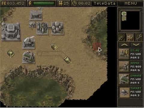 Making an RTS game for MS-DOS in 2026 | Dustwar Devlog #7 - Turrets added, sound works