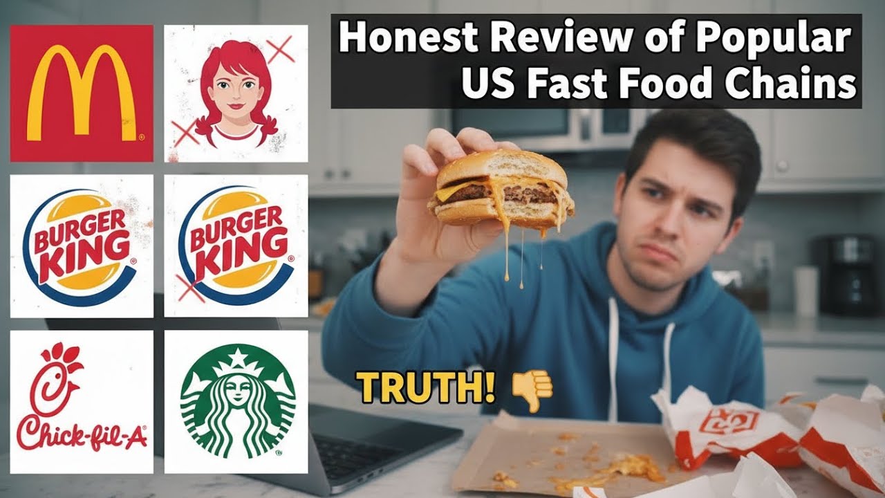 Honest Review of Popular US Fast Food Chains