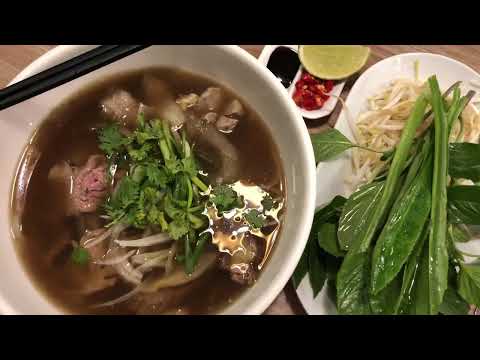 Pho14 Vietnamese Restaurant Bangkok Thailand #food4k #pho #vietnamese #bangkok