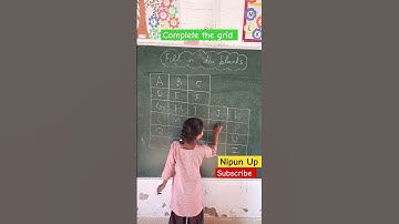 Complete the grid | Nipun Bharat Mission #shorts #viral #activity #trending #nipun