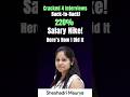 Secured a Salesforce Consultant Job with 220% Hike | Best Salesforce Course - Intellipaat #shorts