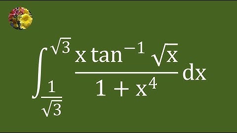 Method 2: Evaluating a Definite Integral with Elementary Methods