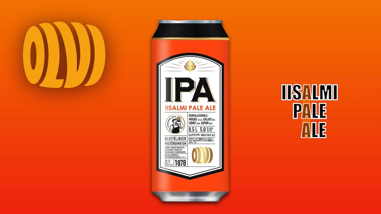 Olvi Iisalmi (India) Pale Ale 5 YouTube