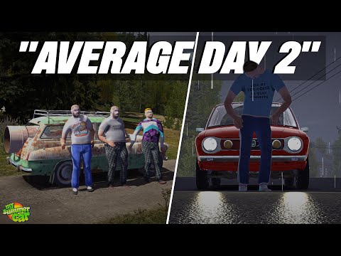 видео: "Average Day 2" - A Short My Summer Car Movie
