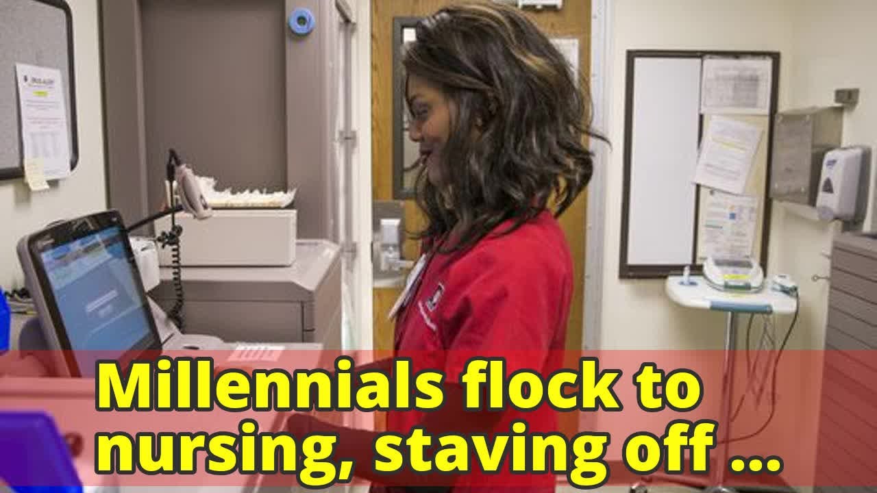 Millennials flock to nursing, staving off shortage
