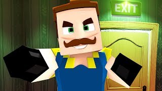 EVİMİZ ÇALINDI ! 😨 - Minecraft Hello Neighbor Bölüm #3