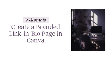 Create a Link in Bio Page in Canva | Step by Step Tutorial for Beginners | DiwiSign