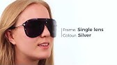 Versace VE2180 Shield Sunglasses Review - YouTube