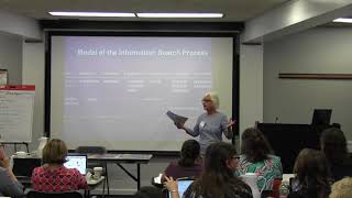 Dr. Carol Kuhlthau Distinguished Professor Emerita Talks of her Research on the ISP