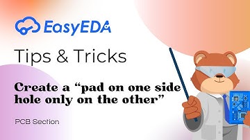 Consejos rápidos [PCB 32]: Cree una almohadilla en un orificio lateral solo en el otro