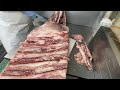 【焼肉屋の裏側】必見、ナカバラのカイノミ とプレートを筋引きから分割し焼肉に使われるカイノミ ができるまでを紹介