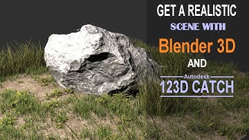 Blender 3D and 123D Catch - Get a realistic scene