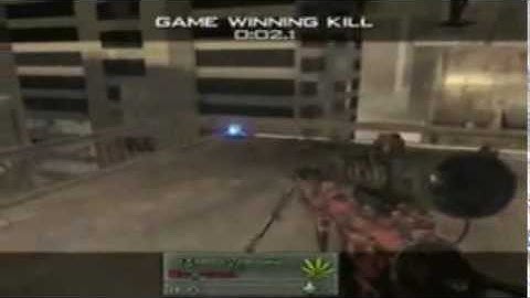 MW2 - 360 Noscope Game Winning Kill