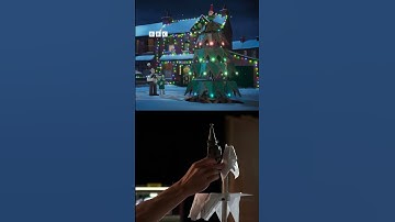 Behind the Scenes of #Wallace&Gromit | Christmas Tree | BBC Cartoons #Shorts #Christmas