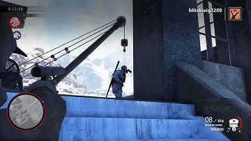 Sniper Elite 4 Multiplayer Gameplay - Highlights