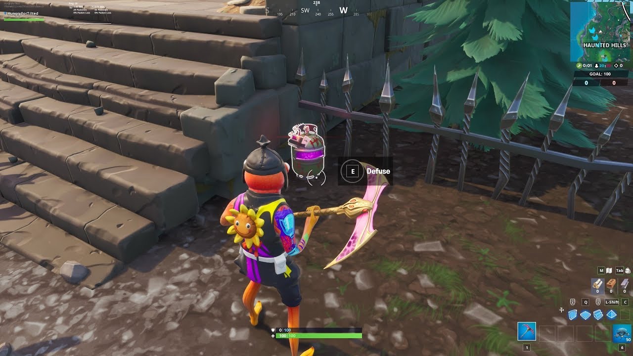 Defuse Joker gas canisters found in different named locations - Haunted Hills (4/21)