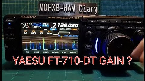 YAESU FT-710 & 991A DT -GAIN or USB output SETTINGS ALC-FT8