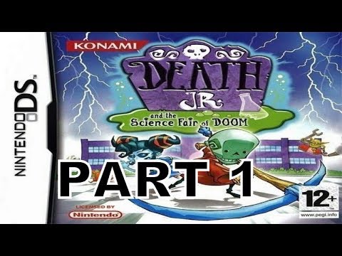 Death Jr and the Science Fair of Doom (NDS) Walkthrough Part 1 With Commentary