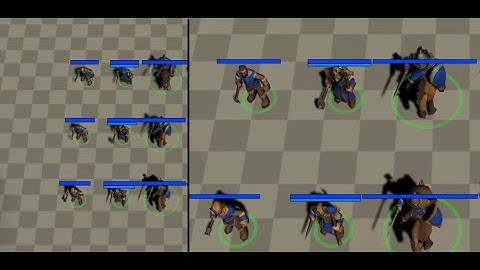 [Unity RTS] Warkingdoms Log 009 - Healthbar scaling to camera zoom