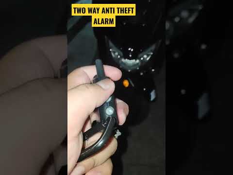 TWO WAY ANTI THEFT ALARM(KEYLESS ENTRY)