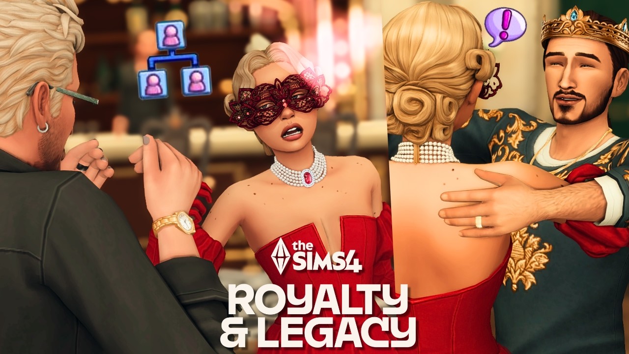 SKANDALLAR ORTALIĞI KARIŞTIRDI | SIMS 4 ROYALTY & LEGACY