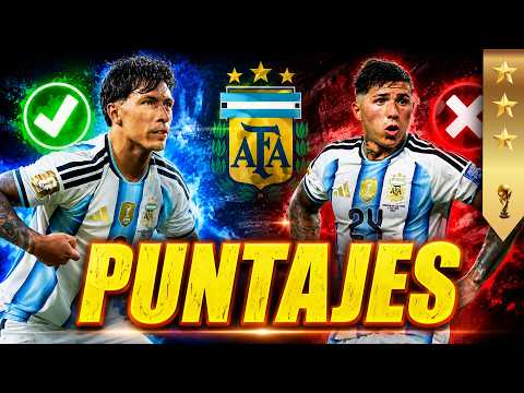 🔥🚨ONE BY ONE: ARGENTINA 3 - 2 CAPE VERDE PLAYER RATINGS | 2026 World Cup