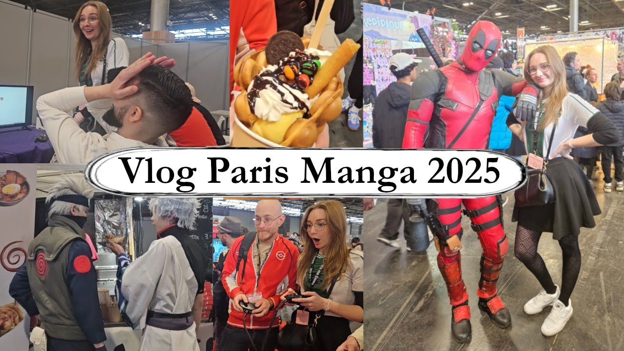 Vlog à la Paris Manga 2025 ~ On retrouve la commu Emwa lifestyle~