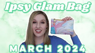 Ipsy Glam Bag | Unboxing & Try-On | March 2024 by SubBoxLover 3,968 views 1 month ago 7 minutes, 54 seconds