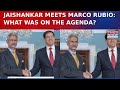 EAM Jaishankar Meets US Secretary Of State Marco Rubio After India-US Trade Deal | Watch