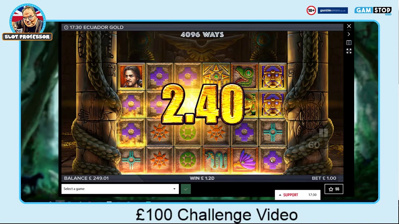 Ecuador Gold £100 Challenge Full Video