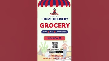Grocery Online Delivery - British Marketplace
