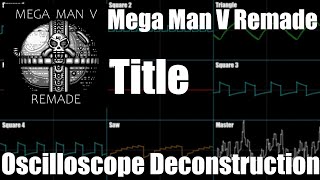 Mega Man V Remade - Title - Oscilloscope Deconstruction
Original remix made by RushJet1.
Timestamps:
0:00 - Intro (Noise, DPCM), Square 1
0:26 - Square 2
0:53 - Triangle, Saw
1:20 - Square 3
1:46 - Square 4
2:13 - Square 1, 2
2:40 - Square 1, 3
3:06 - Square 1, 4
3:33 - Square 2, 3
3:59 - Square 2, 4
4:26 - Square 3, 4
4:52 - Square 1, 3, 4
5:19 - Square 2, 3, 4
5:46 - Triangle, Square 3, Saw
6:12 - Triangle, Square 4, Saw
6:39 - Square 1, 2, 3, 4
7:06 - Triangle, Square 3, 4, Saw
7:32 - Noise, DPCM
7:59 - Triangle, Noise, DPCM
8:26 - Triangle, Noise, DPCM, Saw
8:52 - Triangle, Noise, DPCM, Square 4, Saw
9:19 - Triangle, Noise, DPCM, Square 3, 4, Saw
9:46 - Square 1, 3, 4, Triangle, Noise, DPCM, Saw
10:12 - All channels Mega Man V Remade - Title - Oscilloscope Deconstruction