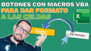 📝 Como dar formato a las celdas con MACROS de VBA en Excel 🧾