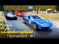 Lamborghini tournament pt 1 diecast car racing