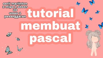 ✨cara membuat luas persegi panjang pada program pascal✨✨