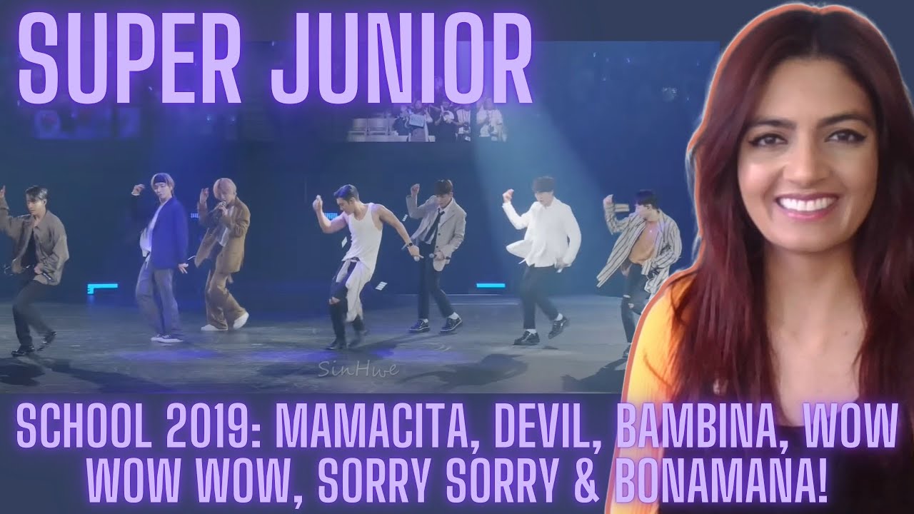 SUPER JUNIOR - SCHOOL 2019: MAMACITA, DEVIL, BAMBINA, WOW WOW WOW, SORRY SORRY & BONAMANA LIVE!
