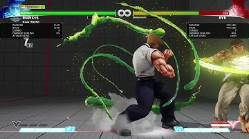 SFV - Guile Corner Combo 570 Damage