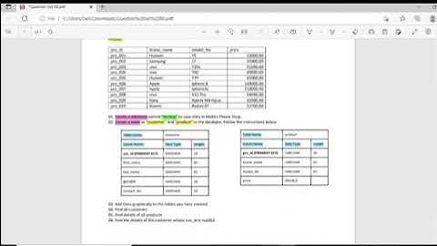 08. Database Management System Task 08 | 1st Year | Java Institute
