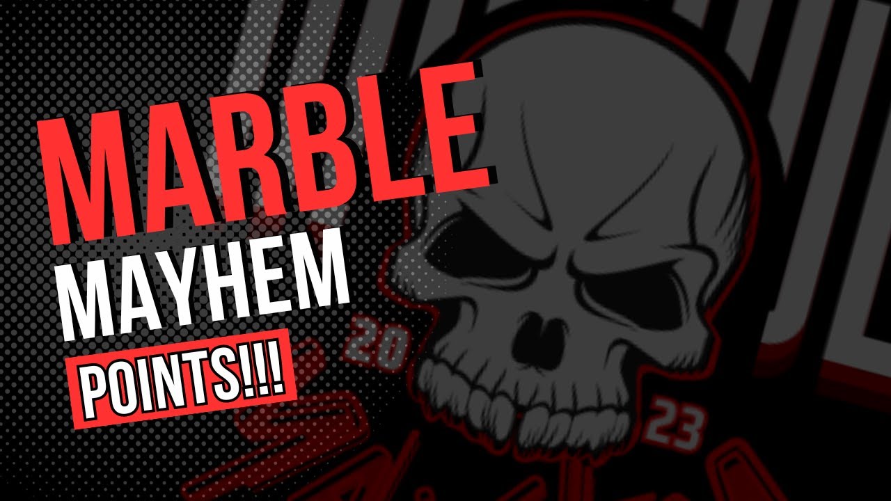 Marble Mayhem 2023 How the Points Work YouTube