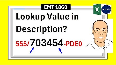 Amazing XLOOKUP Formula with Lookup Value From Within Description: Excel Magic Trick 1860